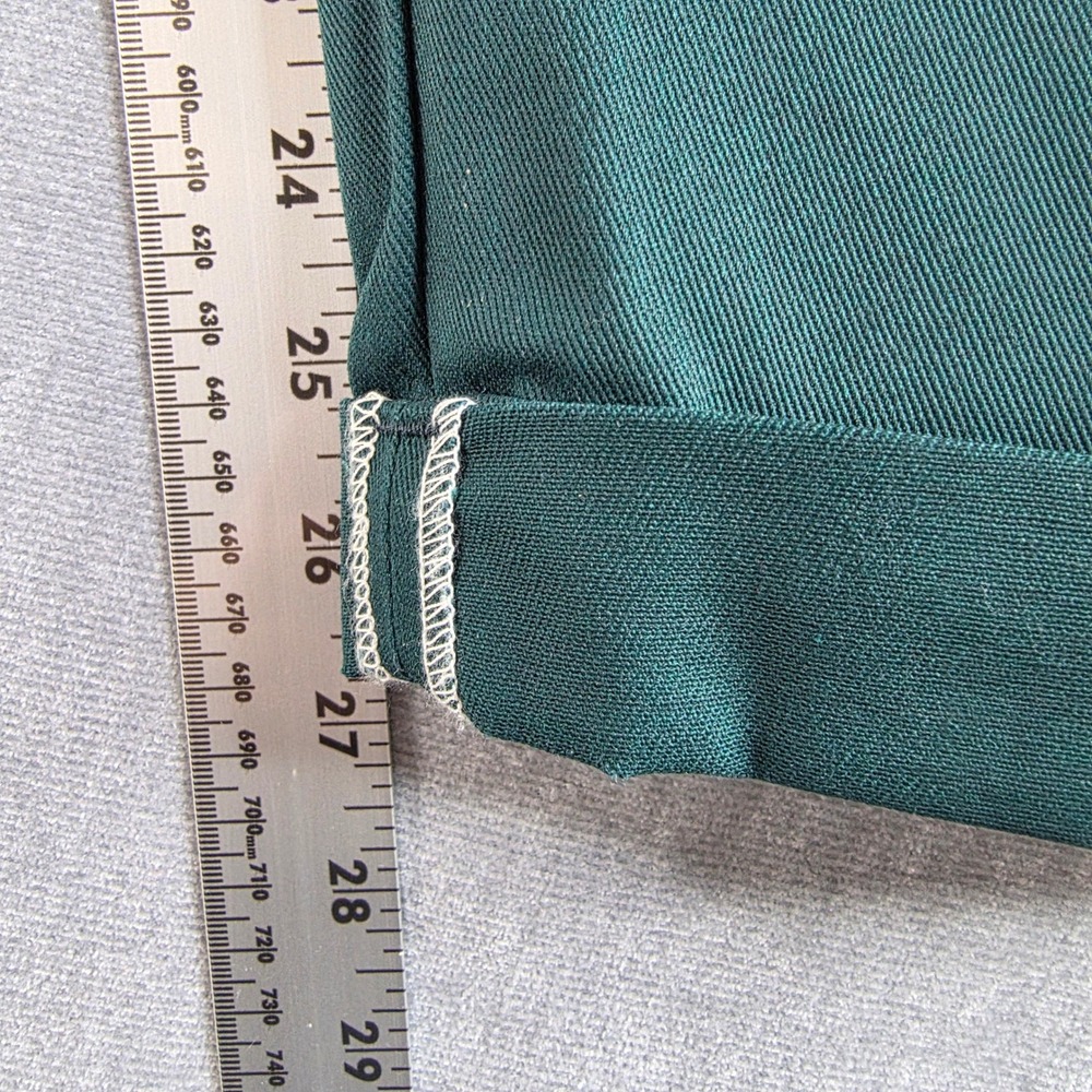 Dickies 874 Work Pants Green New Cuffed Trousers 36x27 Gorpcore Chino Durable - Picture 9 of 9